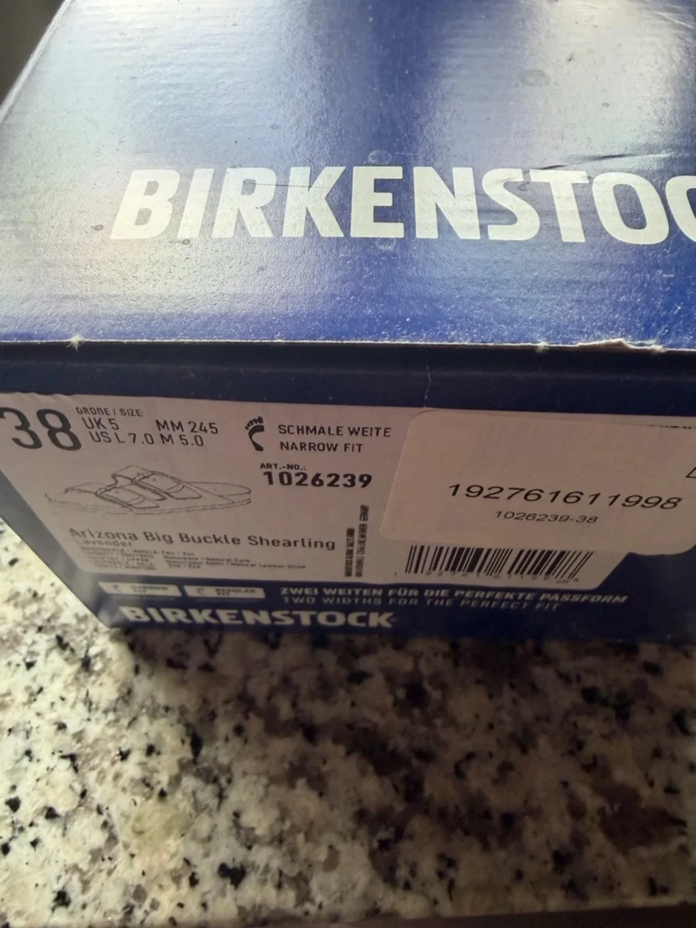 Birkenstock Plush Fuzzy Slide Sandals in Lavender Pink - Picture 5 of 8